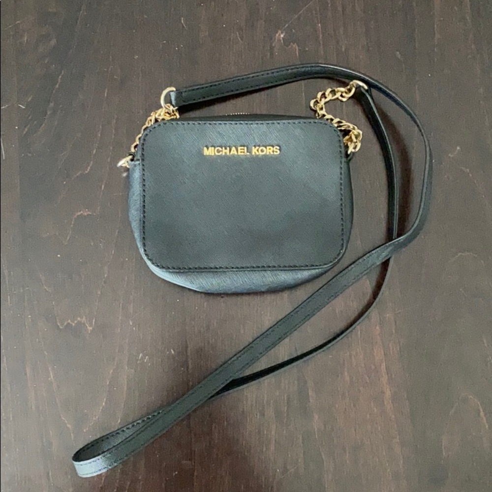 Michael Kors Black Crossbody Purse